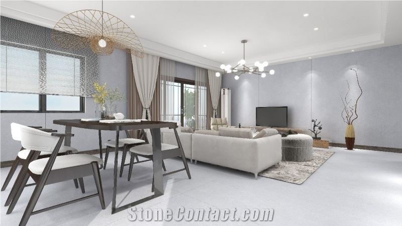 Stable Quality Petra Grey Honed Sintered Stone Slab