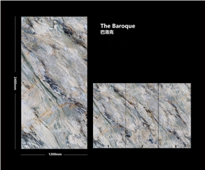 Stable Quality The Baroque Polished Sintered Stone Slab