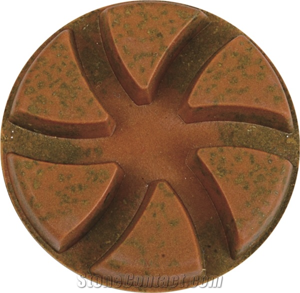 Metal Resin Floor Polishing Pad For Marble Sandstone