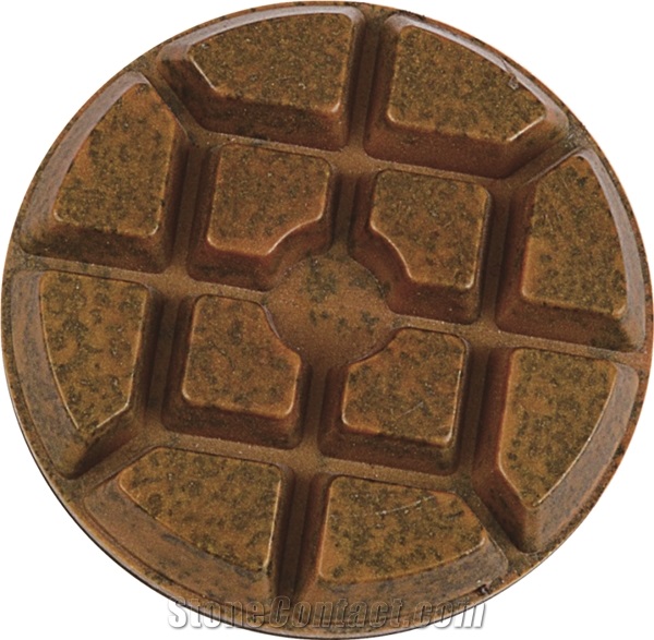 Metal Resin Floor Polishing Pad For Marble Sandstone
