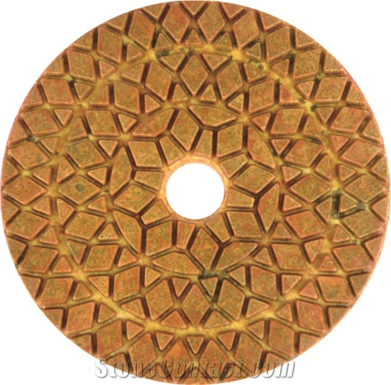 Metal Wet Polishing Pad For Granite Limestone
