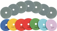Natural Stone Diamond White Wet Polishing Pad