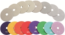 Natural Stone Diamond White Wet Polishing Pad