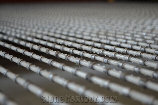 Sintered Diamond Multi Wire Saw Rope For Quarry
