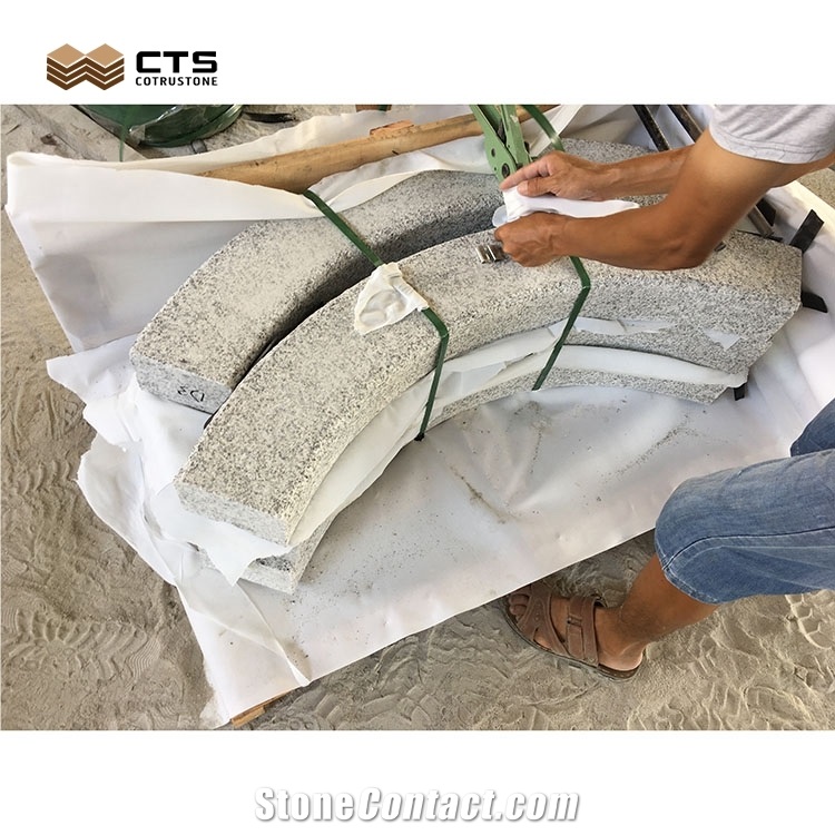 G640 Curved Kerbstone High Quality Outdoor Decoration