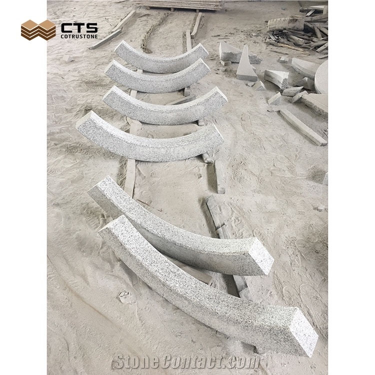 G640 Curved Kerbstone High Quality Outdoor Decoration