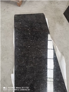 Angola Black Granite Polished Slabs Angola Black Granite Polished Slabs