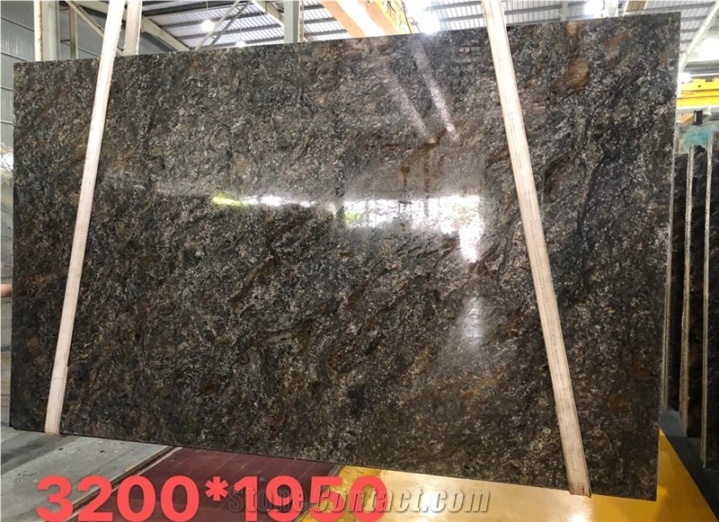 Golden Eclipse Granite Polished Slabs