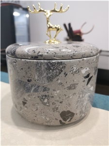 Cement Terrazzo Tile Slab Show Piece Decoration