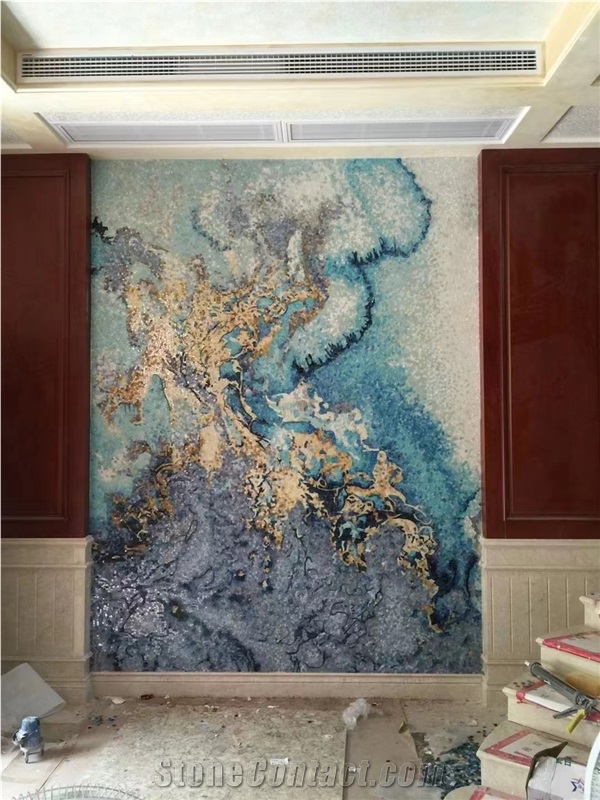 Ceramic Glass Stone Mosaic Tile