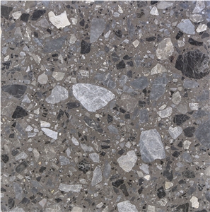 Customized Concrete Aggregate Cement Terrazzo Tile