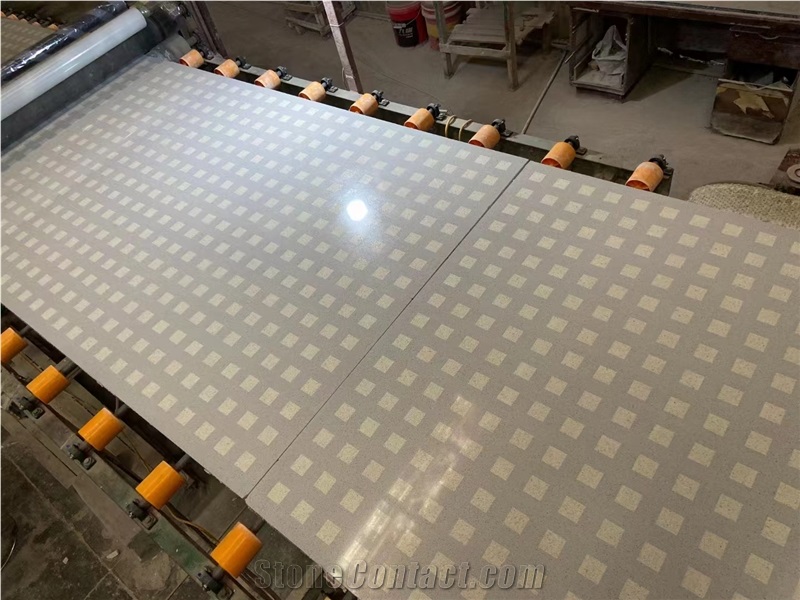Indoor Flooring Cement Terrazzo Tile Mosaic Patterned