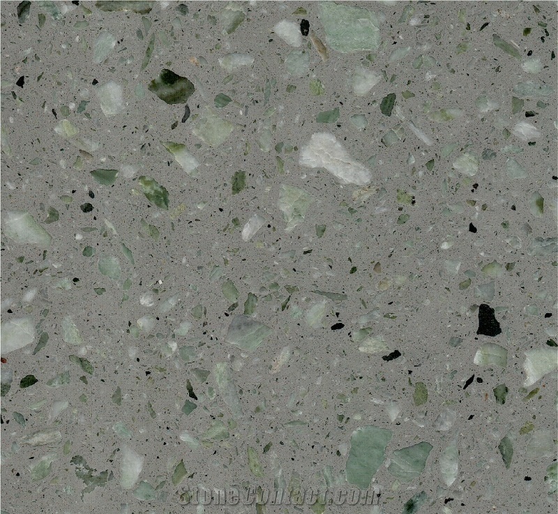 Indoor Flooring Cement Terrazzo Tile Mosaic Patterned