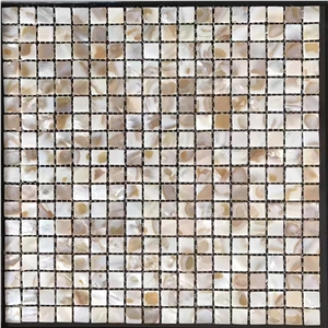Mother Of Pearl Shell Mosaic Pattern Tile Nature