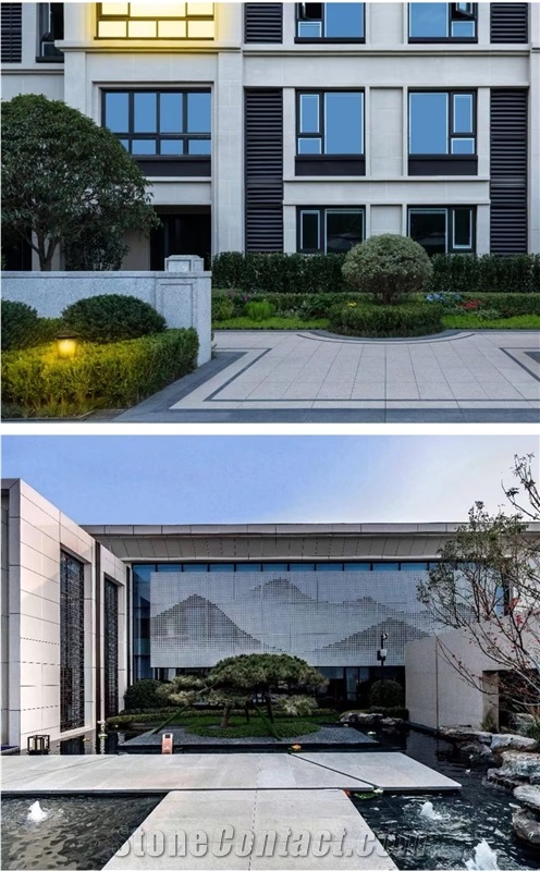 Nature Cement Terrazzo Tile Slab Outdoor Wall Cladding