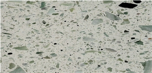 Outdoor Cement Terrazzo Tile Aggregate Bespokely