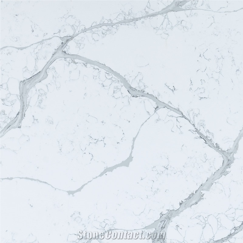 Engineered Calacatta Quartz Kitchen Benchtops A5068