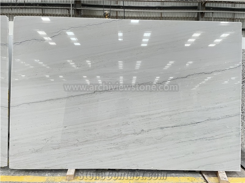 Book Match Exotic White Quarztie Spring Falls Quartzite