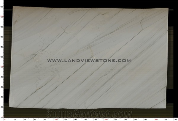 Book Match Exotic White Quarztie Spring Falls Quartzite