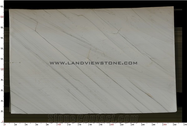 Book Match Exotic White Quarztie Spring Falls Quartzite