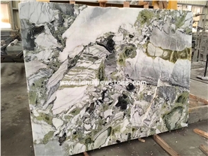 Ice Green Marble Jade Emerald Slabs
