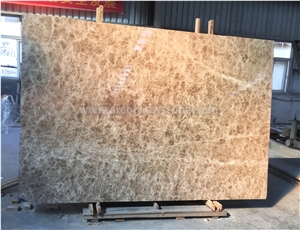 Light Crystal Emperador Marble Slabs Tiles
