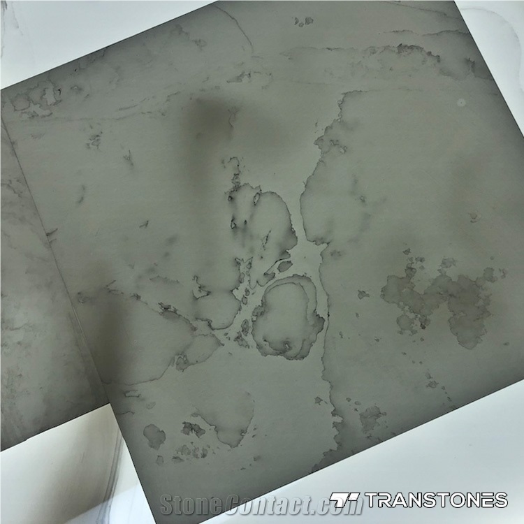 Translucent White Alabaster Decorative Artificial Stone