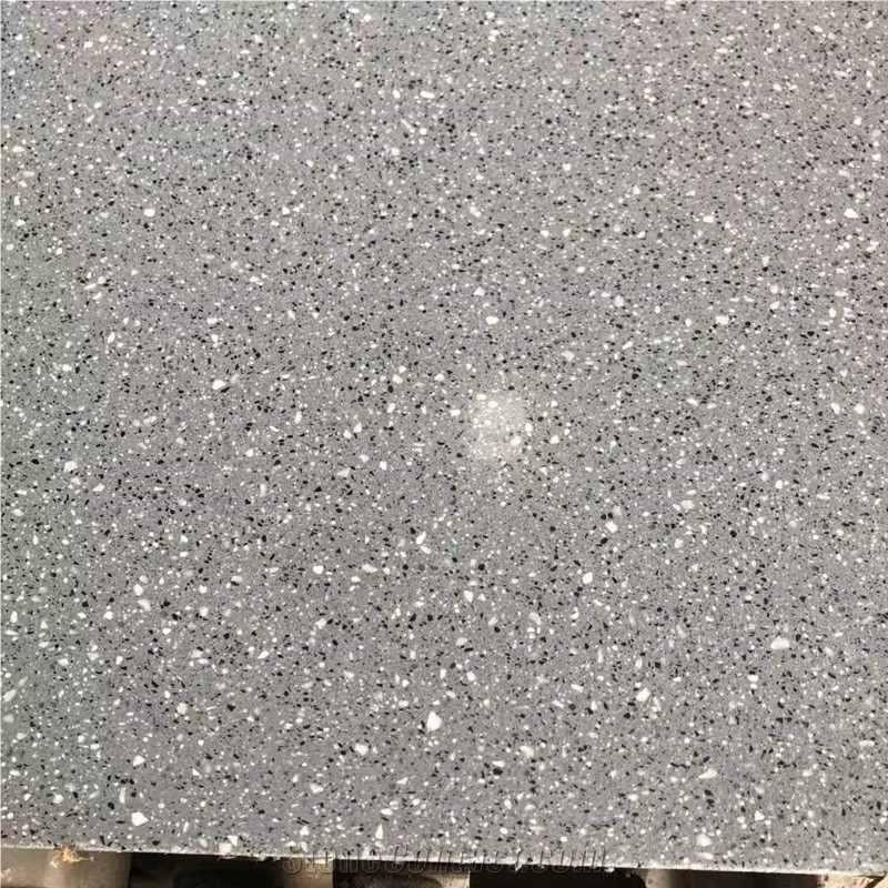 STS Grey Terrazzo Tile For Commercial Space