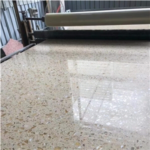 STS Yellow Terrazzo Artificial Stone Terrazzo Slabs