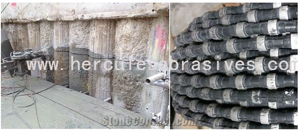 11.4Mm High Efficiency Wire For Granite And Marble Quarry