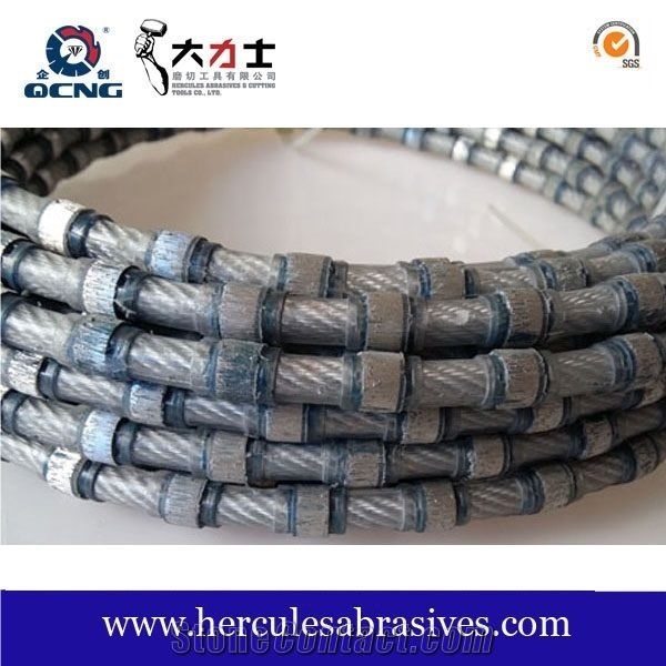 Plastic Diamond Wire Cutting Rope Saw For Marble Profiling