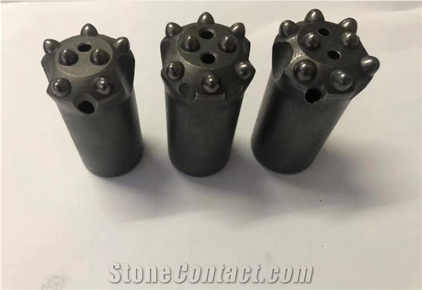Rock Drill Bits Dia42mm 7Degree For Granite Quarry , Mining