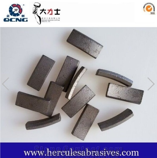 Roof Top Diamond Segments For Core Drill Bits