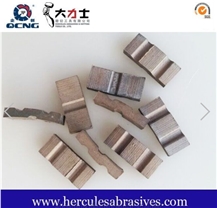 Roof Top Diamond Segments For Core Drill Bits