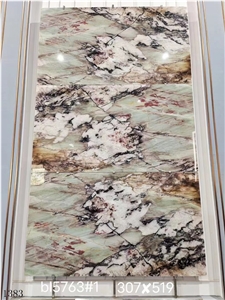 Botanic Wave Quartzite Verde Green Slab In China Market