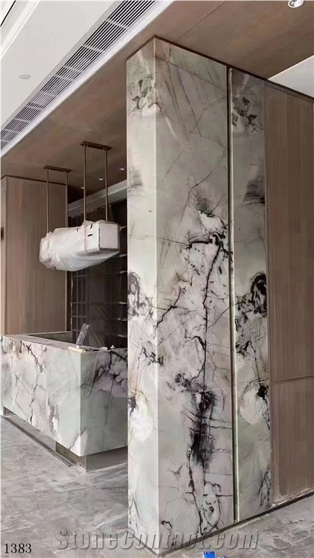 Botanic Wave Quartzite Verde Green Slab In China Market