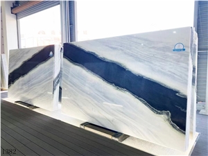 Brazil Bianco Milano Marble Panda White Slab In China Market