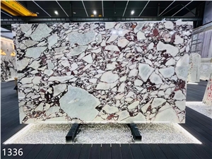 Bvlgari Marble Slabs  Hotel Polished Wall Cladding