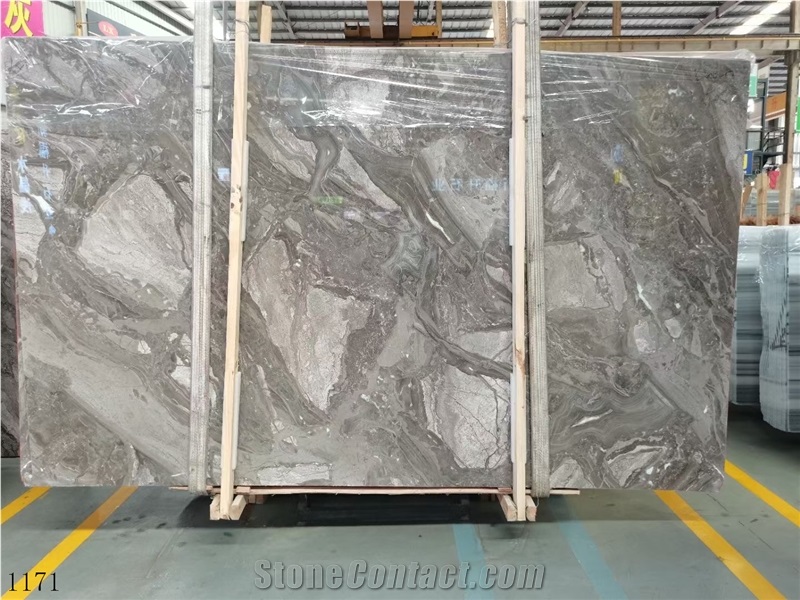 New Venice Brown Marble Slab In China Stone Market