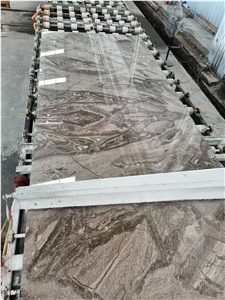 New Venice Brown Marble Slab In China Stone Market