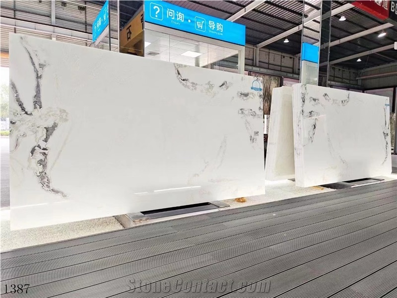 Oyster White Marble Dover Slab In China Stone Market