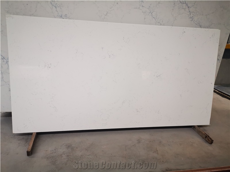 Artificial Quartz Bianco Carrara Slabs And Tiles