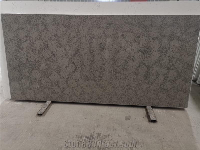 Artificial Quartz Desert Grey Stone Slabs And Tiles