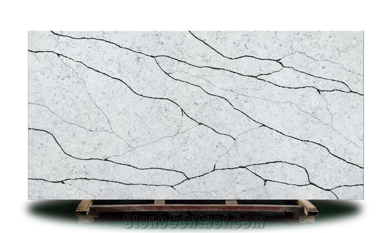 Concrete Series Lavory Brown Quartz Big Slab