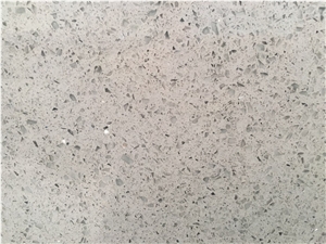 Granule Series Grey Galaxy Light Quartz Big Slab