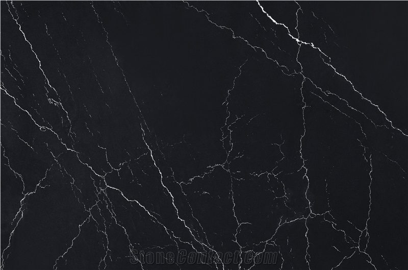 Polished/Honed Concrete Empire Black Quartz Big Slab