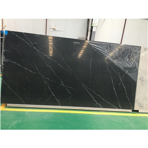 Polished/Honed Concrete Empire Black Quartz Big Slab
