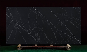 Polished/Honed Concrete Empire Black Quartz Big Slab