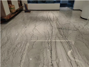 Building Material Brazil Calacatta White Quartzite Big Slab Building Material Brazil Calacatta White Quartzite Big Slab
