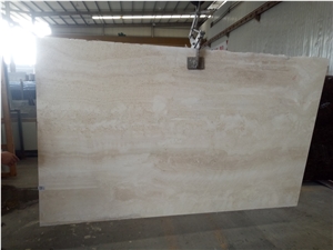 Building Material Italy Ivory White Travertine Big Slab Building Material Italy Ivory White Travertine Big Slab